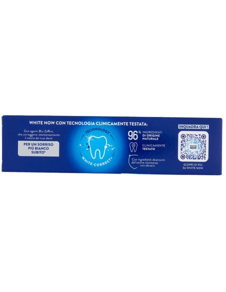Mentadent Dentifricio White Now 75ml - Original - Sbiancante
